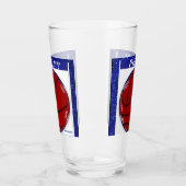 COUPE DE VERRE DE BASKETBALL DESIGNER (Gauche)