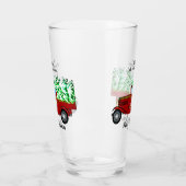 Coupe de verre de camion de Noël (Gauche)