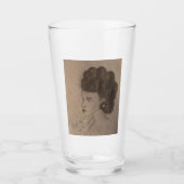 Coupe de verre de la "Réflexion de la mariée" (Devant)