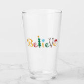 Coupe de verre de Noël (Devant)