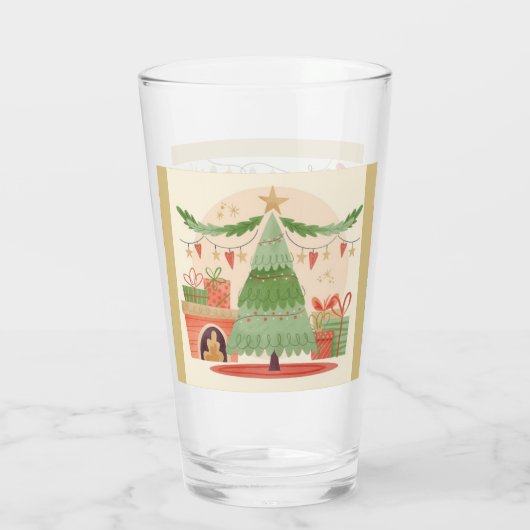Coupe de verre de noël (Dos)