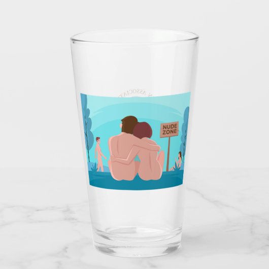 Coupe de verre en forêt (Dos)