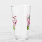Coupe de verre glacé Fleurs et Papillons de marque (Gauche)