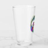 Coupe de verre - Paix et Amour (Droite)