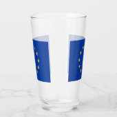 Coupe de verre patriotique avec drapeau de l'Union (Droite)