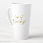 Coupe des Bénédictions Tall Latte Mug (Angle gauche)