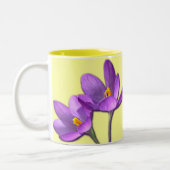 Coupe des Fleurs de Printemps de café de Mug Crocu (Gauche)