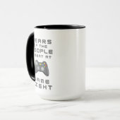 "Coupe des larmes" Gamer unique Mug de café (Devant gauche)