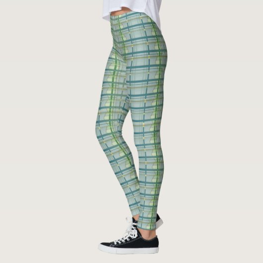 Coupe douce Tartan 1 Leggings revisité (Gauche)
