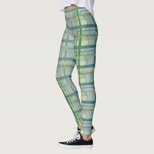 Coupe douce Tartan 2 Leggings revisité (Gauche)