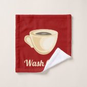 Coupe du café (Gant de toilette)