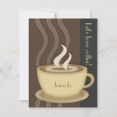 Coupe du Café Petite invitation personnalisée (Devant)