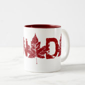 Coupe du café souvenir du Canada Cool Canada Mugs  (Devant droit)