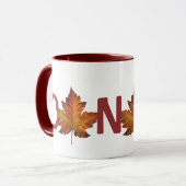 Coupe du Canada / Coupe Mugs Canada Maple Leaf Sou (Devant gauche)