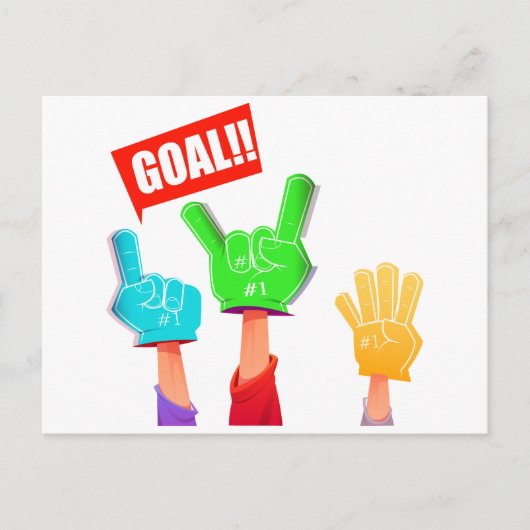 Coupe du monde de football 2022 carte postale (Devant)