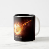 COUPE DU MONDE FIFA 2026 Mug à café noir (Devant droit)