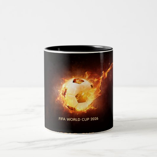 COUPE DU MONDE FIFA 2026 Mug à café noir (Centre)