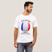 Coupe du monde, T-shirt pour des fans de l'équipe (Devant entier)