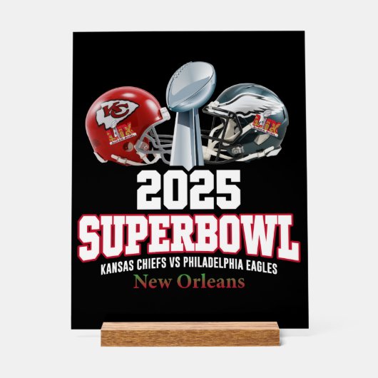 Coupe du Super Bowl 2025 (Recto)