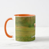 Coupe du Texas Longhorn Cow Farm Fan Mug (Gauche)
