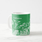 Coupe Élégante de café de Mug customisée (Devant gauche)