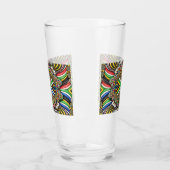 Coupe en verre aux couleurs sud-africaines (Gauche)