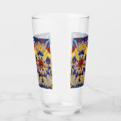 Coupe en verre avec couleur roumaine (Droite)