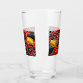 Coupe en verre avec couleurs Allemagne (Gauche)