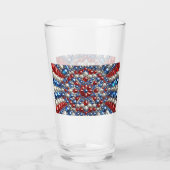 Coupe en verre avec couleurs Pays-Bas (Dos)