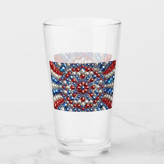 Coupe en verre avec couleurs Pays-Bas (Devant)