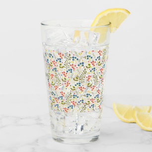 Coupe en verre avec fleur transparente