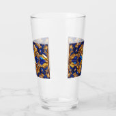 Coupe en verre avec la Suède Couleurs (Gauche)