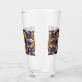 Coupe en verre avec la Suède Couleurs (Droite)