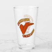 Coupe en verre de l'aile de poulet (Devant)