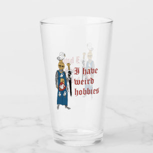 Coupe en verre "Loisirs bizarres" Chevalier