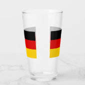 Coupe en verre patriotique avec drapeau d'Allemagn (Gauche)