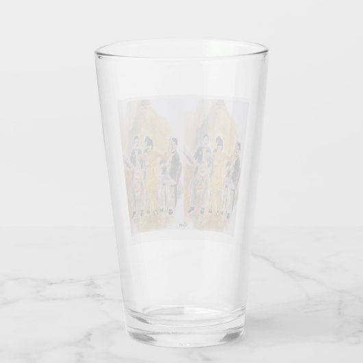 Coupe en verre Tumbler : Années folles (Dos)