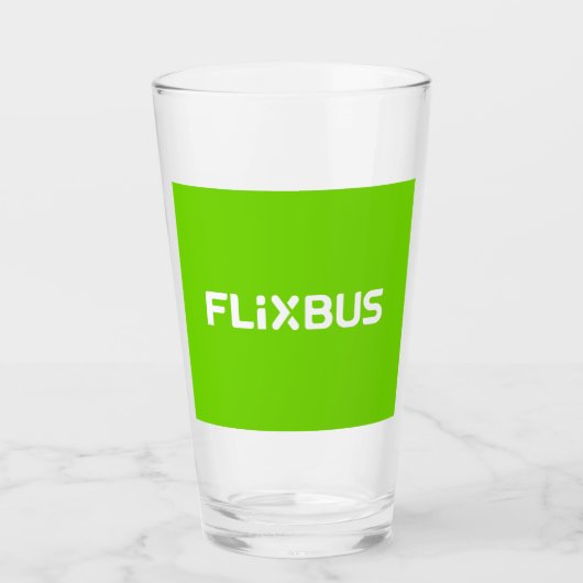 Coupe Flixbus de verre (Devant)