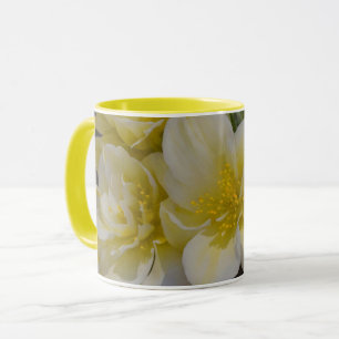 Coupe Floral Art Mug Fleurs Jaunes