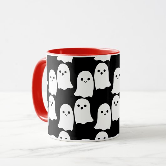Coupe Ghosts Mug Kawaii Halloween Cute (Devant gauche)