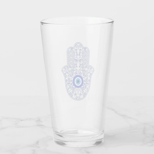 Coupe Hamsa de verre (Dos)