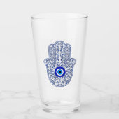 Coupe Hamsa de verre (Devant)