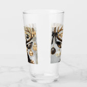 Coupe hiver Cerf de Noël - Style Pint Verre (Gauche)
