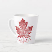 Coupe Jumbo Canada de café Mug Cool Retro Canada C (Angle gauche)
