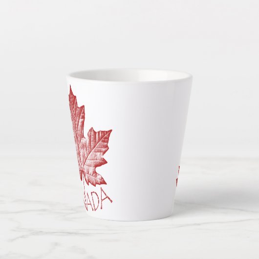 Coupe Jumbo Canada de café Mug Cool Retro Canada C (Devant)