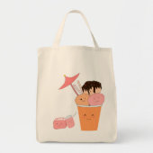 Coupe Kawaii de crème glacée | SAC FOURRE-TOUT (Devant)