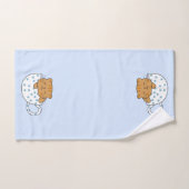 Coupe Kawaii de fée de chat (Serviette à main)