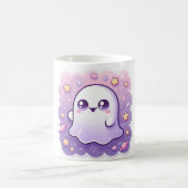Coupe Kawaii Ghost Mug Cute Pastel Halloween Coffw (Centre)