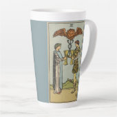 Coupe Latte Art Tarot de deux tasses (Angle droit)