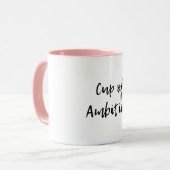 Coupe lyrique de Dolly Parton de Mug d'ambition (Devant gauche)